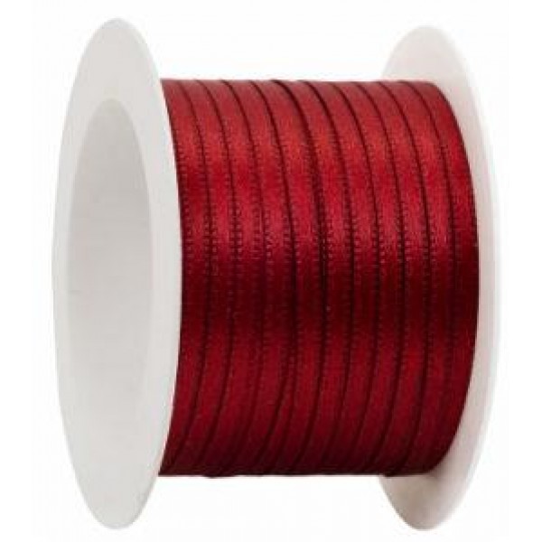 Κορδέλα 3mm x 10m Μπορντώ Κορδέλα 3mm x 10m Μπορντώ