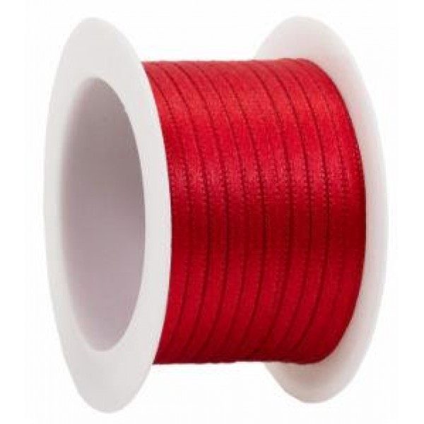 Κορδέλα 3mm x 10m Κόκκινη Κορδέλα 3mm x 10m Κόκκινη