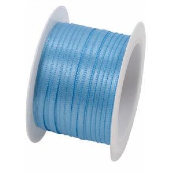 Κορδέλα 3mm x 10m Ανοιχτό Μπλε Κορδέλα 3mm x 10m Ανοιχτό Μπλε