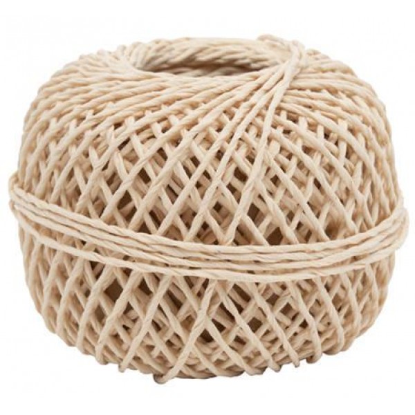 Βαμβακερό Κορδόνι 1mm x 20m Λευκό Βαμβακερό Κορδόνι 1mm x 20m Λευκό