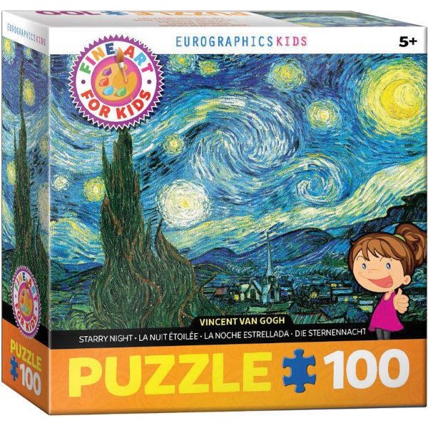 Eurographics 100τεμ Παζ Van Gogh Starry Night Eurographics 100τεμ Παζ Van Gogh Starry Night