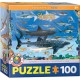 Eurographics 100τεμ Παζλ Καρχαρίες Eurographics 100τεμ Παζλ Καρχαρίες