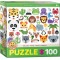 Eurographics 100τεμ Παζλ Emoji Wildlife Animals Eurographics 100τεμ Παζλ Emoji Wildlife Animals