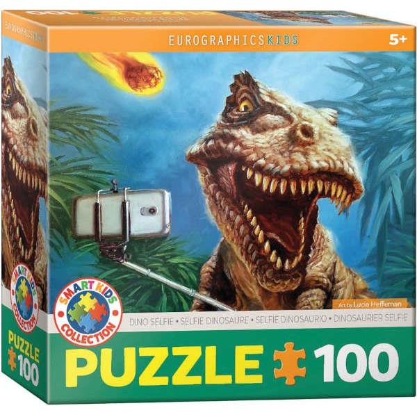 Eurographics 100τεμ Παζλ Dinosaur Selfie Eurographics 100τεμ Παζλ Dinosaur Selfie