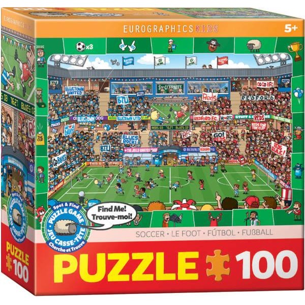 Eurographics 100τεμ Παζλ Παρατήρησης Ποδόσφαιρο Eurographics 100τεμ Παζλ Παρατήρησης Ποδόσφαιρο