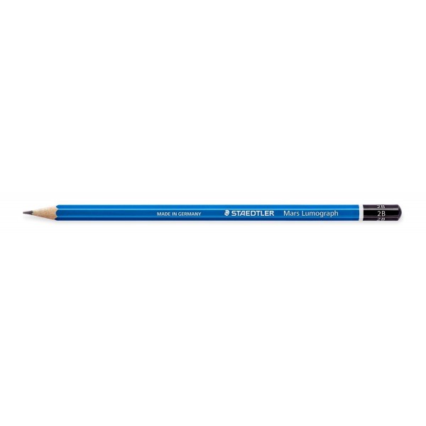 Staedtler Mars Lumograph Μολύβι Σχεδίου σε Σκληρότητα 2B