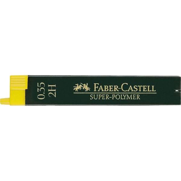 Faber Castell 12 Μύτες για Μηχανικό Μολύβι 0.35mm 2Η Faber Castell 12 Μύτες για Μηχανικό Μολύβι 0.35mm 2Η