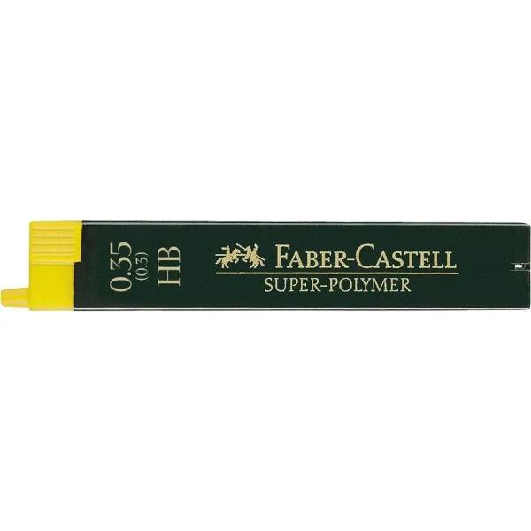 Faber Castell 12 Μύτες για Μηχανικό Μολύβι 0.35mm ΗB Faber Castell 12 Μύτες για Μηχανικό Μολύβι 0.35mm ΗB