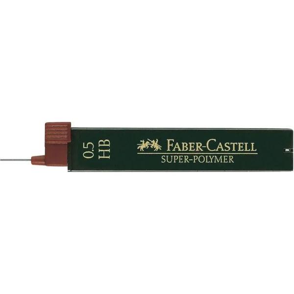 Faber Castell 12 Μύτες για Μηχανικό Μολύβι 0.5mm ΗΒ Faber Castell 12 Μύτες για Μηχανικό Μολύβι 0.5mm ΗΒ