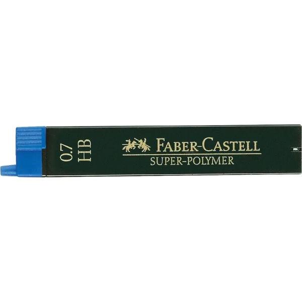 Faber Castell 12 Μύτες για Μηχανικό Μολύβι 0.7mm ΗΒ Faber Castell 12 Μύτες για Μηχανικό Μολύβι 0.7mm ΗΒ