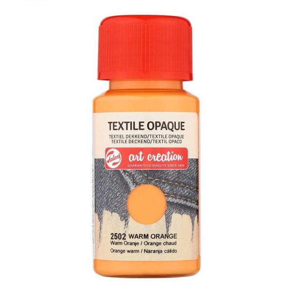 Art Creation Textil Opaque Color 50 ml Warm Orange Art Creation Textil Opaque Color 50 ml Warm Orange