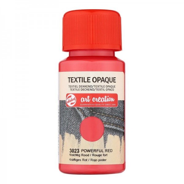 Art Creation Textil Opaque Color 50 ml Powerful Red Art Creation Textil Opaque Color 50 ml Powerful Red