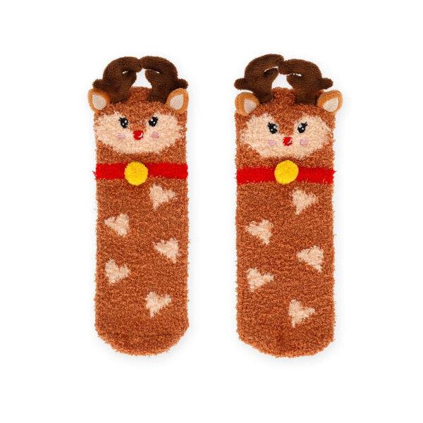 Legami Non-Slip Adult Socks  Its a Match! Reindeer Legami Non-Slip Adult Socks  Its a Match! Reindeer