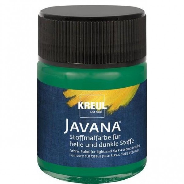 Kreul 50ml Javana Σκουρόχρωμο Ύφασμα Dark Green Kreul 50ml Javana Σκουρόχρωμο Ύφασμα Dark Green