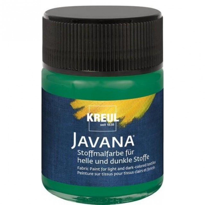 Kreul 50ml Javana Σκουρόχρωμο Ύφασμα Dark Green