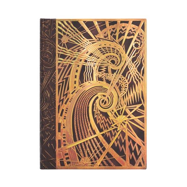 Paperblanks New York Deco The Chanin Spiral Midi Lined Paperblanks New York Deco The Chanin Spiral Midi Lined