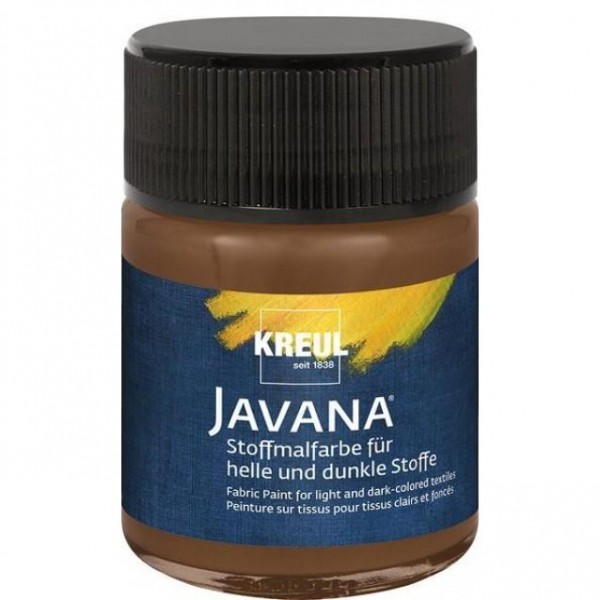 Kreul 50ml Javana Σκουρόχρωμο Ύφασμα Deer Brown