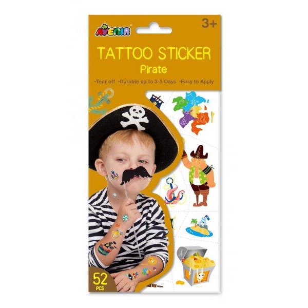 Avenir Tattoo Stickers Pirate Avenir Tattoo Stickers Pirate
