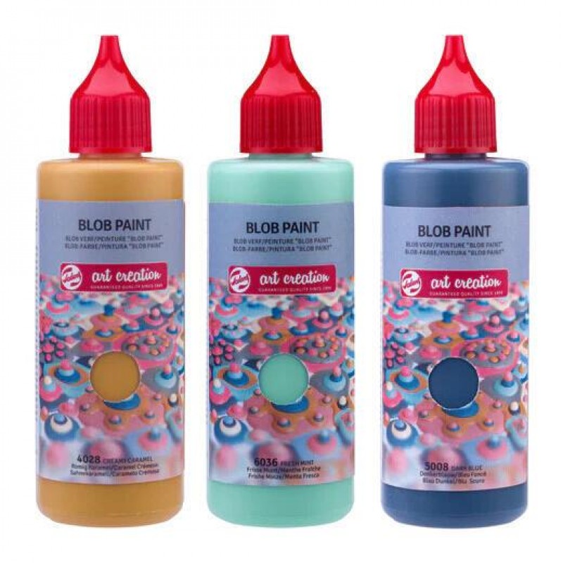 Talens Art Creation Blob Paint set Mint 3 x 80 ml Talens Art Creation Blob Paint set Mint 3 x 80 ml