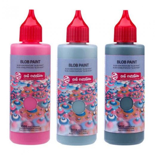 Talens Art Creation Blob Paint set Pink 3 x 80 ml Talens Art Creation Blob Paint set Pink 3 x 80 ml