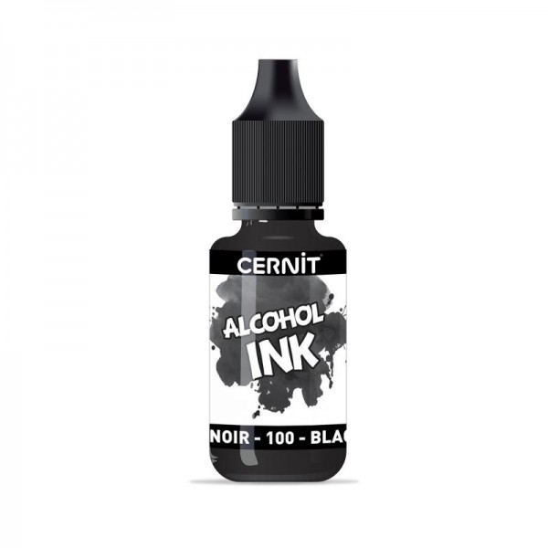 Cernit 20ml Μελάνι Οινοπνεύματος Black Cernit 20ml Μελάνι Οινοπνεύματος Black