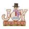 Jim Shore Baked with Joy (Joy Snowman Sign) 15cm Jim Shore Baked with Joy (Joy Snowman Sign) 15cm