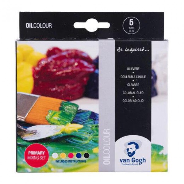 Talens Σετ Van Gogh Oil Colours 5x20ml Talens Σετ Van Gogh Oil Colours 5x20ml
