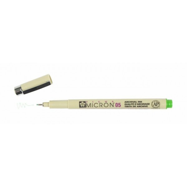 Micron Μαρκαδόρος Λεπτής Γραφής Πράσινος 05 - 0.45mm Micron Μαρκαδόρος Λεπτής Γραφής Πράσινος 05 - 0.45mm