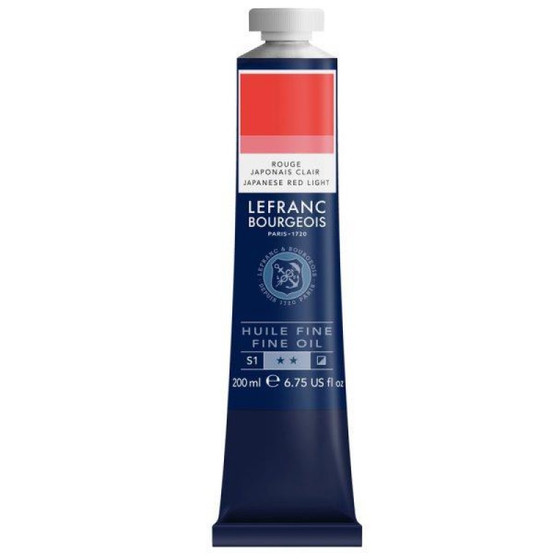 Lefranc Bourgeois 200ml Fine Λάδι 379 Japanese Red Light Lefranc Bourgeois 200ml Fine Λάδι 379 Japanese Red Light