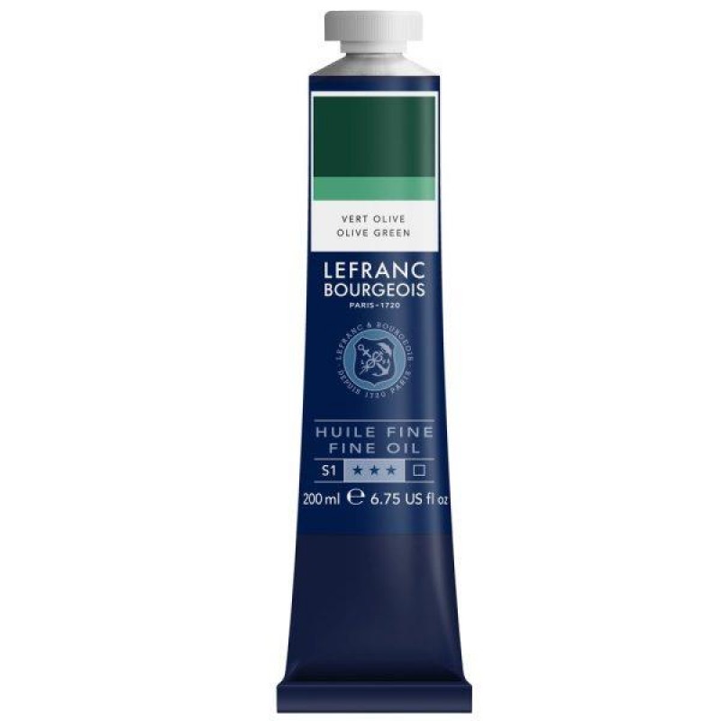 Lefranc Bourgeois 200ml Fine Λάδι 541 Olive Green Lefranc Bourgeois 200ml Fine Λάδι 541 Olive Green