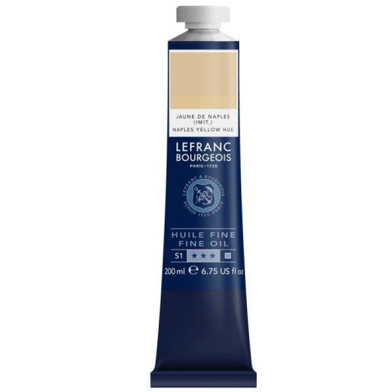 Lefranc Bourgeois 200ml Fine Λάδι 190 Naples Yellow Hue Lefranc Bourgeois 200ml Fine Λάδι 190 Naples Yellow Hue
