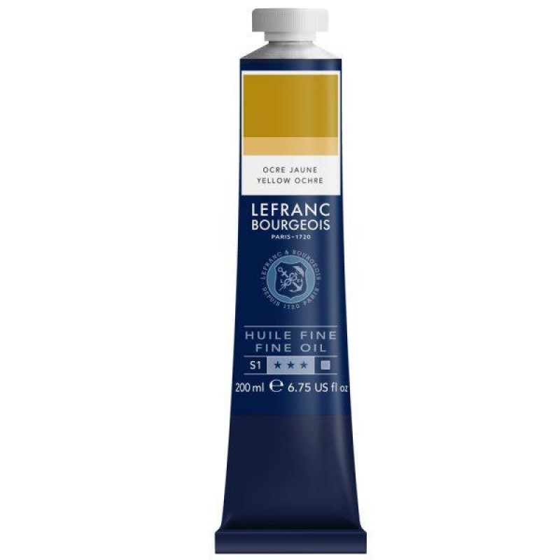 Lefranc Bourgeois 200ml Fine Λάδι 302 Yellow Ochre Lefranc Bourgeois 200ml Fine Λάδι 302 Yellow Ochre