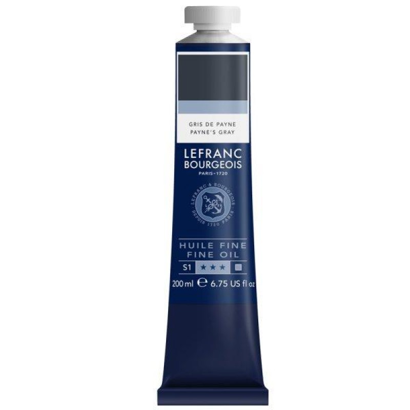 Lefranc Bourgeois 200ml Fine Λάδι 261 Paynes Grey Lefranc Bourgeois 200ml Fine Λάδι 261 Paynes Grey