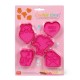 Legami 5 Cookie Cutters with stamps Legami 5 Cookie Cutters with stamps