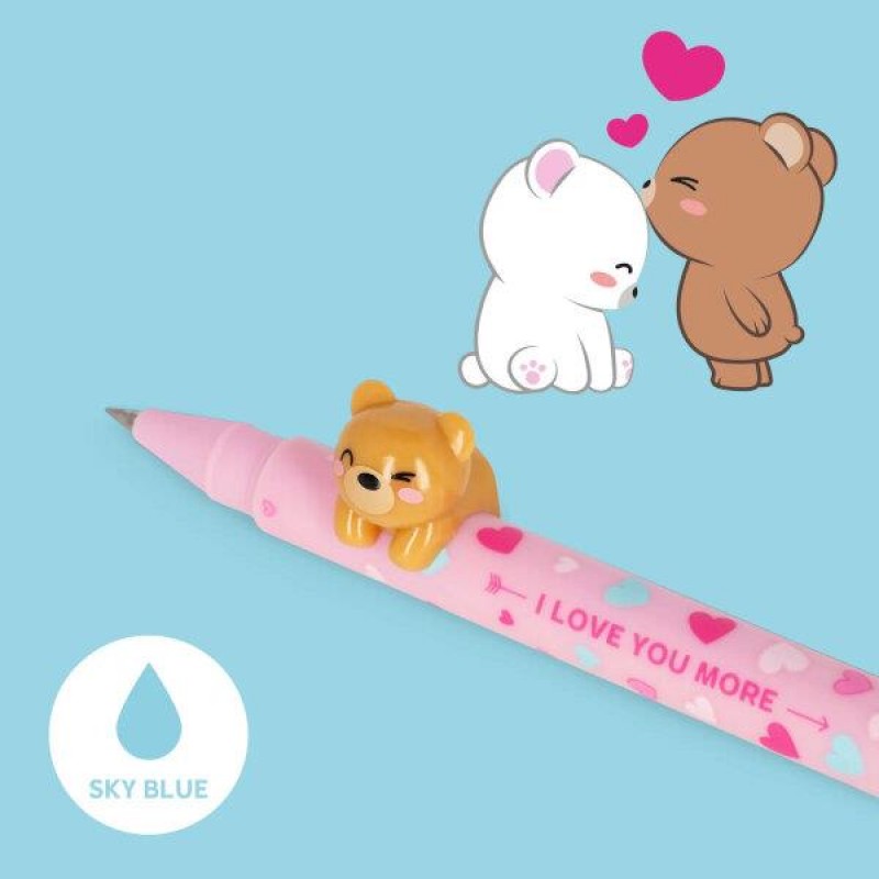 Legami Set of 2 Gel Pens Beary In Love