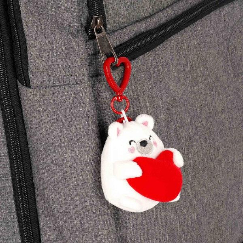 Legami Set of 2 Super Soft Plush Keyrings