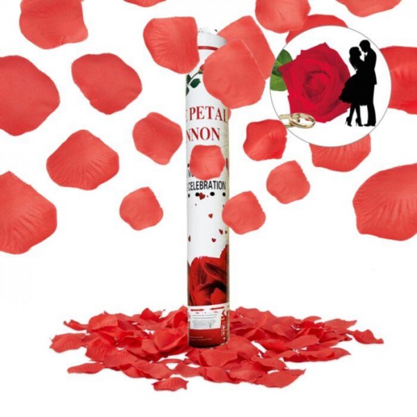 Κανονάκι Υφασμάτινα Ροδοπέταλα 60cm