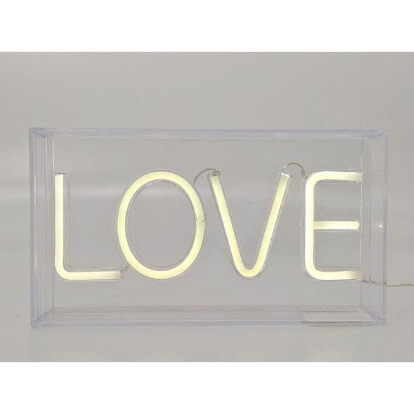 Neon Led Love 23x13cm