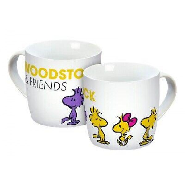 Snoopy Woodstock Κούπα για καφέ από πορσελάνη 300ml Snoopy Woodstock Κούπα για καφέ από πορσελάνη 300ml
