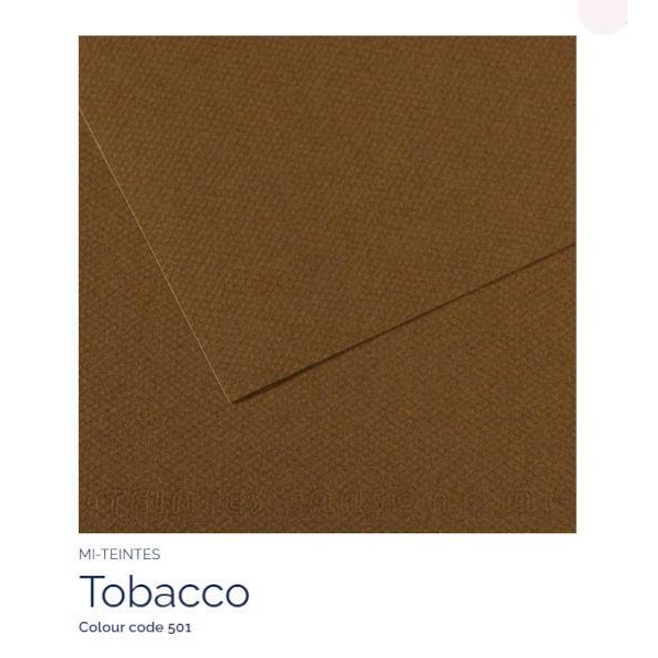 Mi-Teintes 50x65cm 160gr 501 Tobacco Mi-Teintes 50x65cm 160gr 501 Tobacco