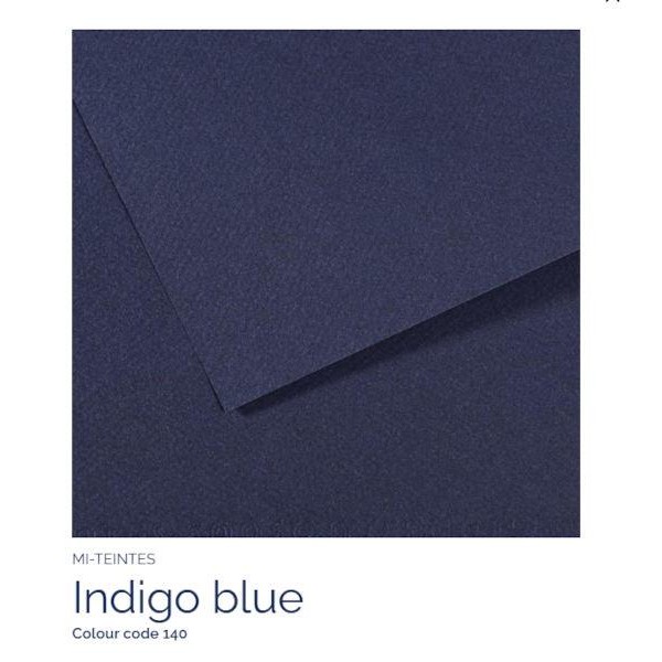 Mi-Teintes A4 21x29,7cm 160gr 140 Indigo blue Mi-Teintes A4 21x29,7cm 160gr 140 Indigo blue