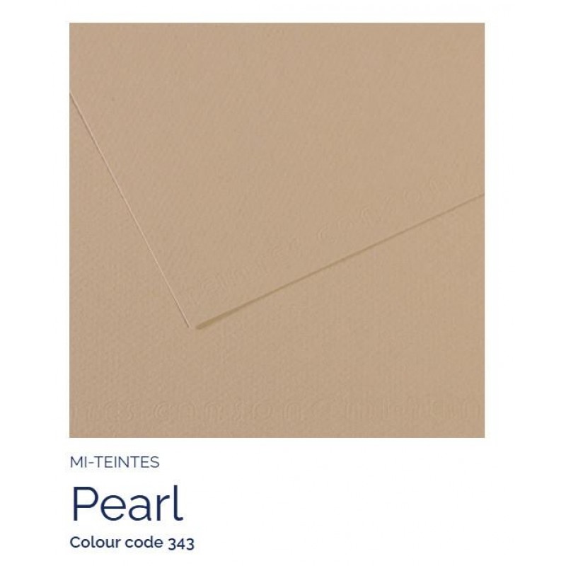 Mi-Teintes 50x65cm 160gr 343 Pearl Mi-Teintes 50x65cm 160gr 343 Pearl