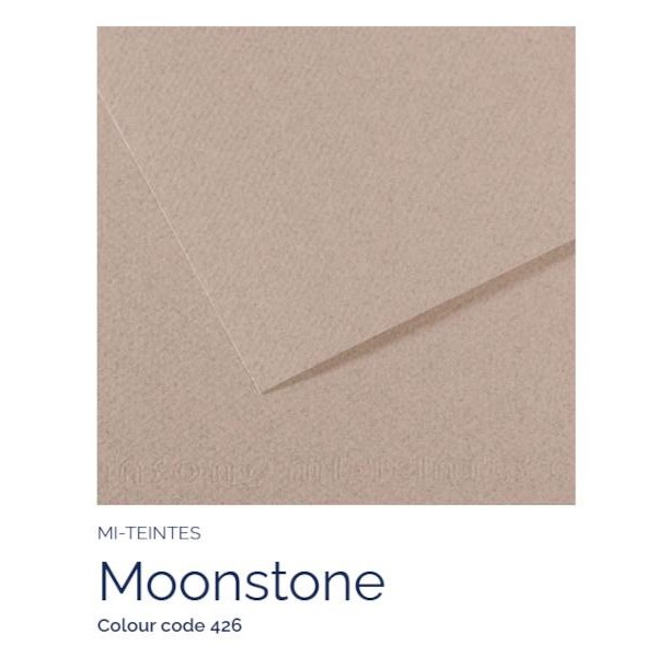 Mi-Teintes 50x65cm 160gr 426 Moonstone Mi-Teintes 50x65cm 160gr 426 Moonstone