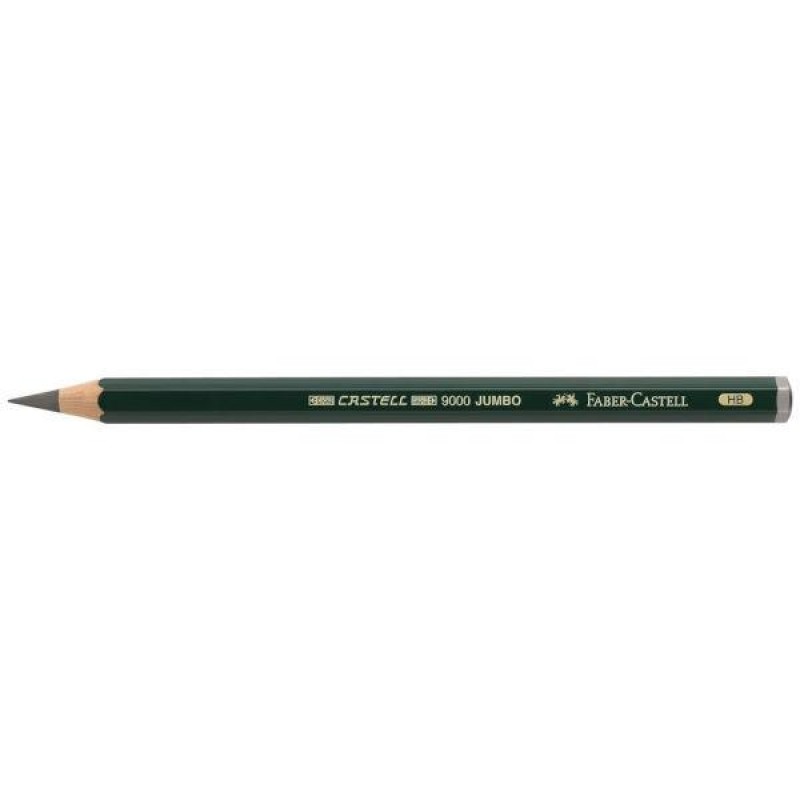 Faber Castell 9000 Μολύβι Σχεδίου μεγέθους Jumbo σε Σκληρότητα HB