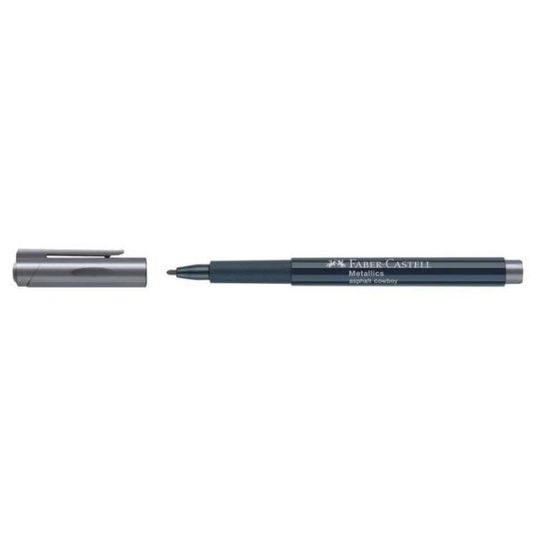 Faber Castell Metallic Marker 1,5mm Asphalt Cowboy Faber Castell Metallic Marker 1,5mm Asphalt Cowboy