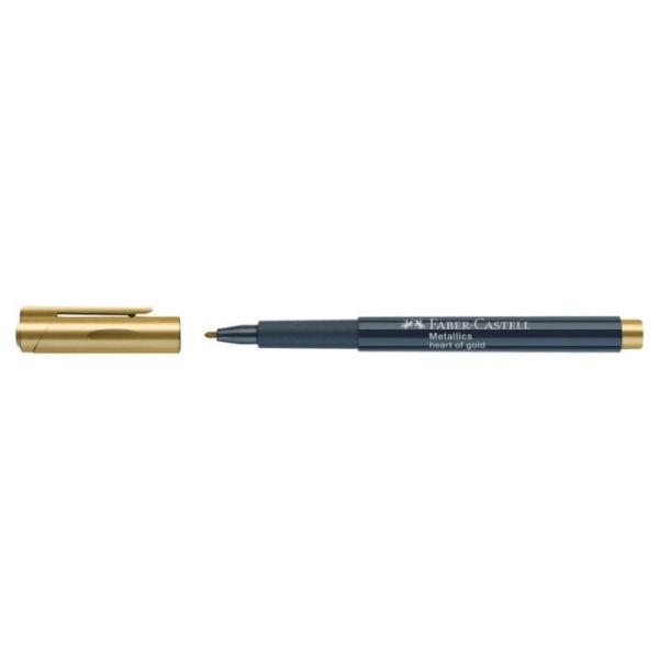 Faber Castell Metallic Marker 1,5mm Heart of Gold Faber Castell Metallic Marker 1,5mm Heart of Gold