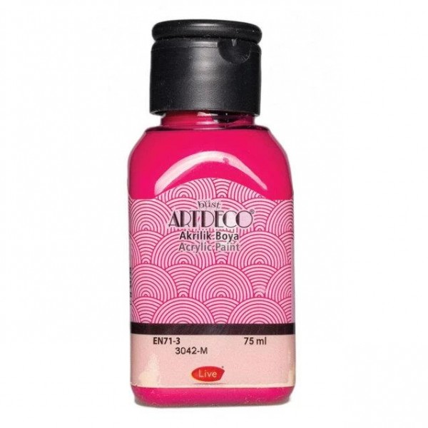 Artdeco 75ml Ακρυλικό Χρώμα Magenta 3042 Artdeco 75ml Ακρυλικό Χρώμα Magenta 3042