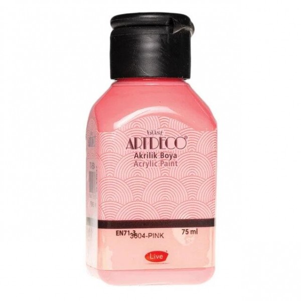 Artdeco 75ml Ακρυλικό Χρώμα Pink 3604 Artdeco 75ml Ακρυλικό Χρώμα Pink 3604