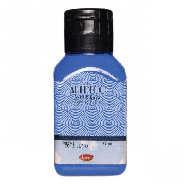 Artdeco 75ml Ακρυλικό Χρώμα Ultramarine 3013 Artdeco 75ml Ακρυλικό Χρώμα Ultramarine 3013