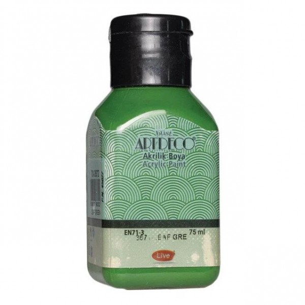 Artdeco 75ml Ακρυλικό Χρώμα Leaf Green 3672
